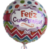 Globo 8" Feliz cumpleaños helio