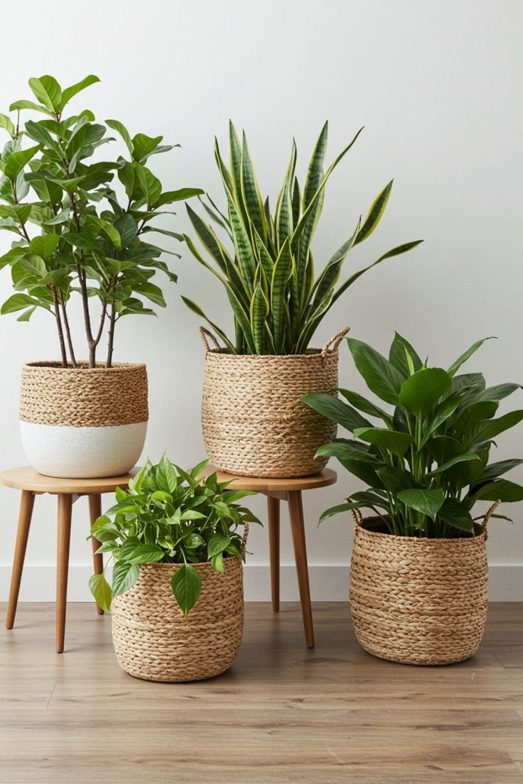 Flores y plantas en maceta