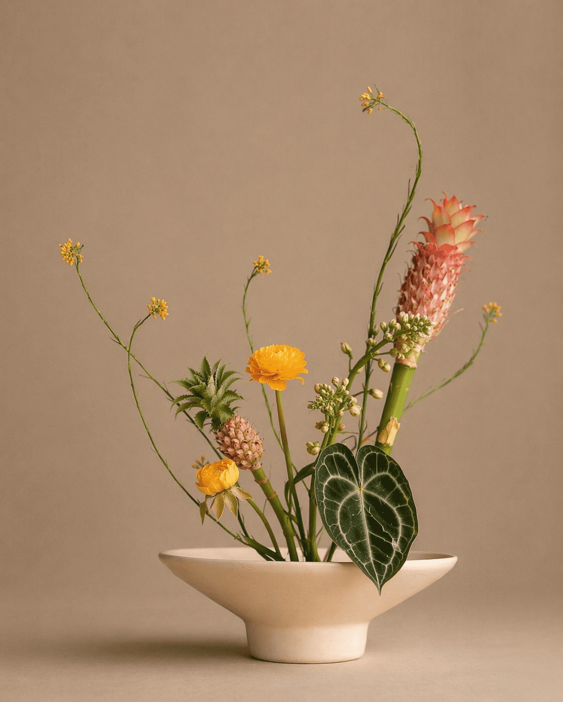 TIpo ikebana y ceramica
